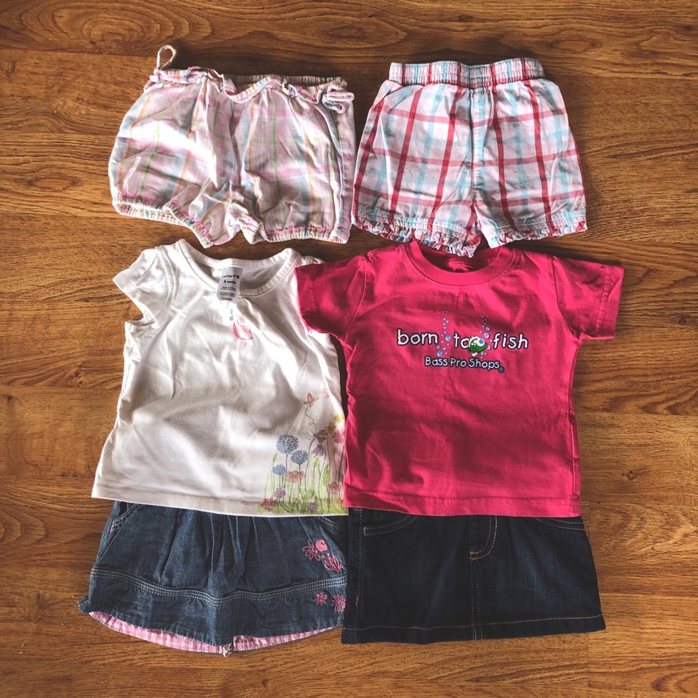 Carhartt/Bass Pro little girls bundle
